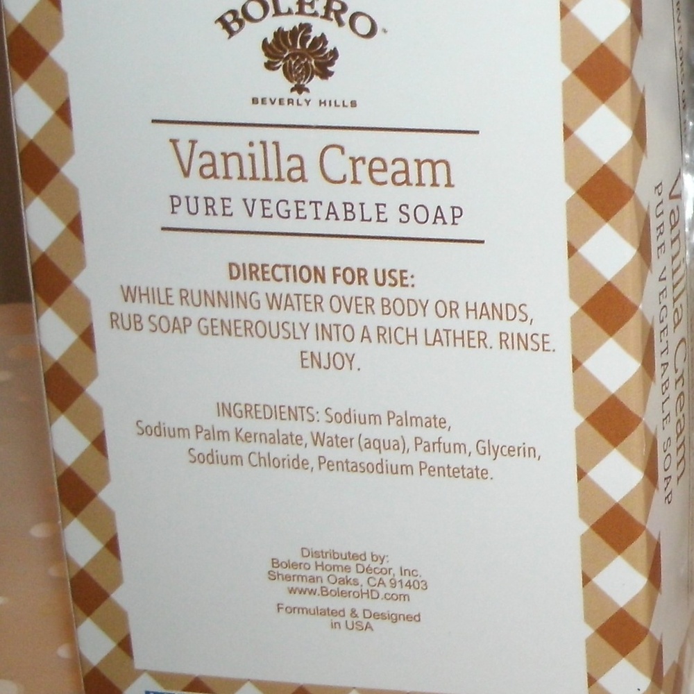 3 Piece Bath Set By Bolero Of Beverly Hills